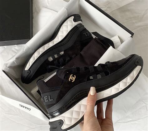 chanel trainers 2017 price|chanel trainers women black.